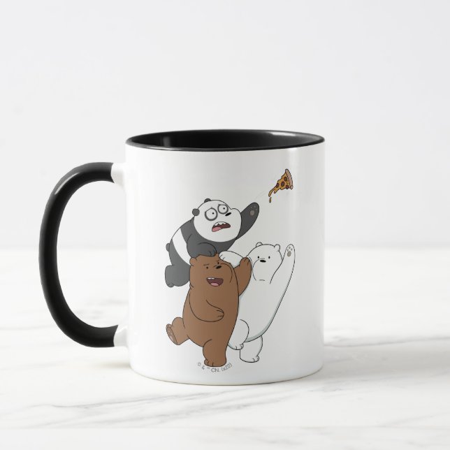 Taza Bear Bears - Última Pieza De Pizza (Izquierda)