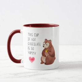 Taza Bear y Fox Yummy Hot Chocolate Mug