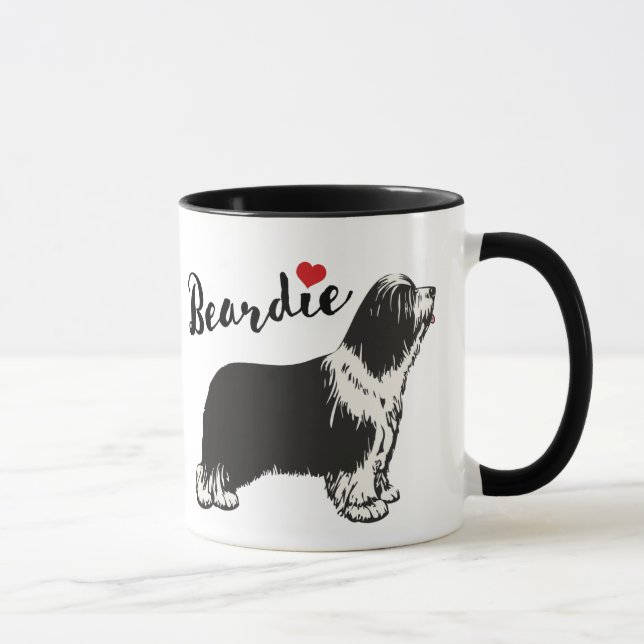 Taza Bearded collie (Derecha)