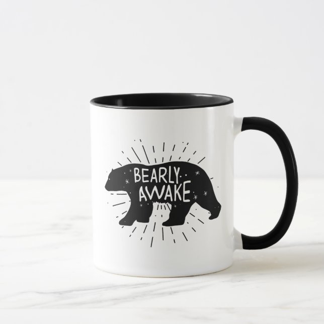 Taza Bearly Awake (Derecha)