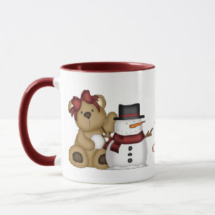 Taza Beary Merry Christmas Mug