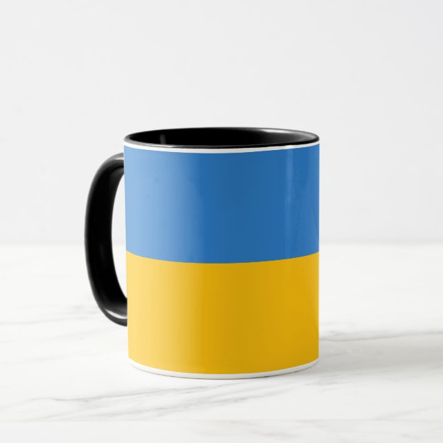 Taza Beautiful Ukraine Flag Mug (Anverso izquierdo)