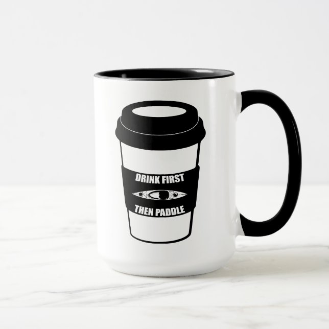 Taza Beba primero y después remo (Derecha)