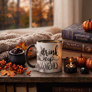 Taza Beban Brujas Cita Divertida De Guión De Halloween