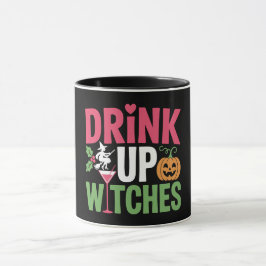 Taza Beban Brujas Colorido Halloween