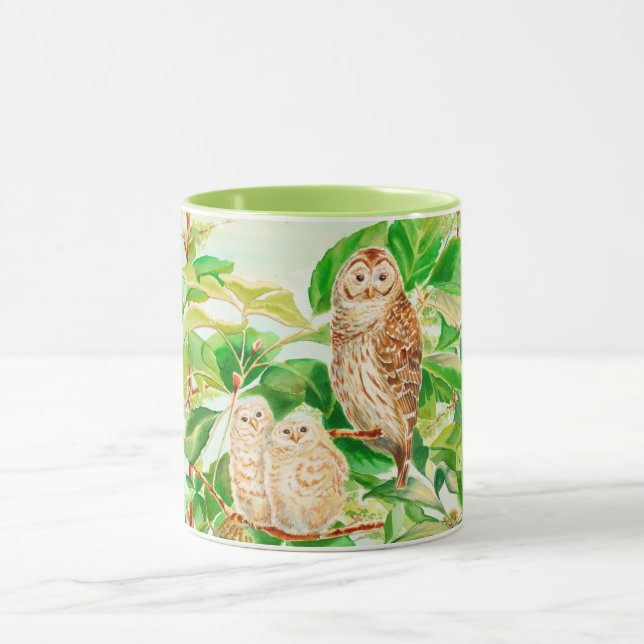 Taza Bebé búho tazón de café (Centro)