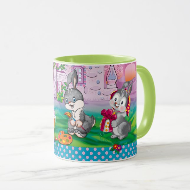 Taza Bebé conejo pequeño (Anverso derecho)