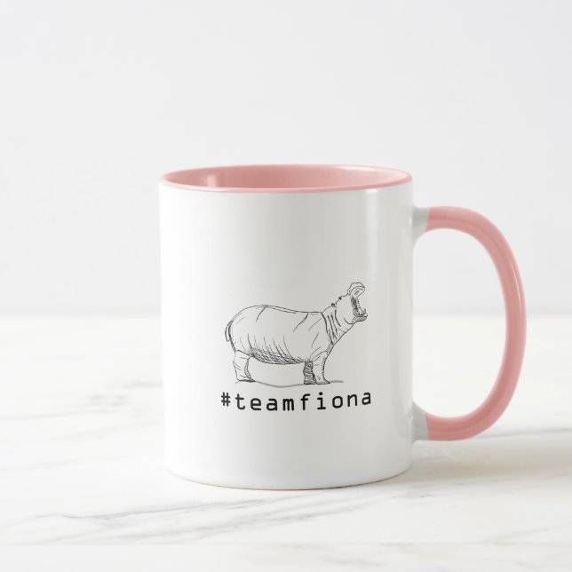 Taza Bebé divertido de Loverss Fiona del Hippopotamus (Derecha)
