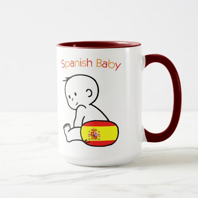 Taza Bebé español (Derecha)