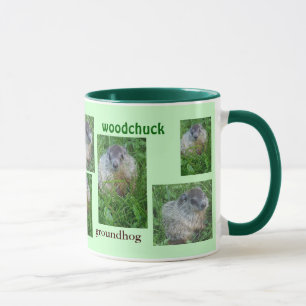 Taza Bebé Groundhog/taza de la marmota