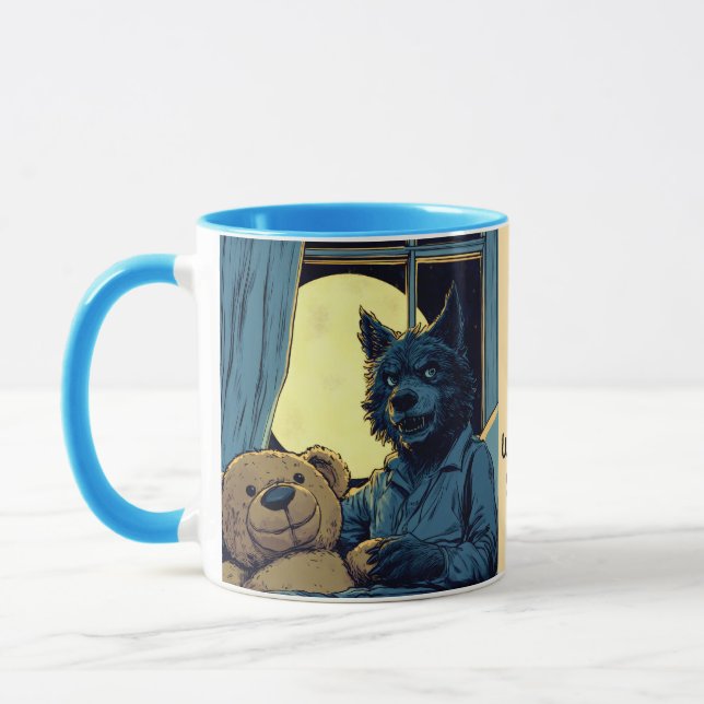 Taza ¡Bebé hombre lobo! (Izquierda)
