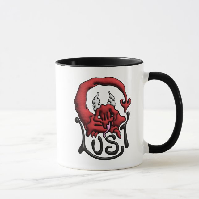 Taza Bebe tu lujuria pecaminosa (Derecha)