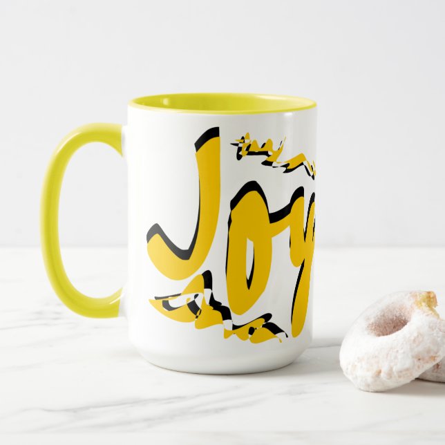 Taza Beber en alegría (Con donut)