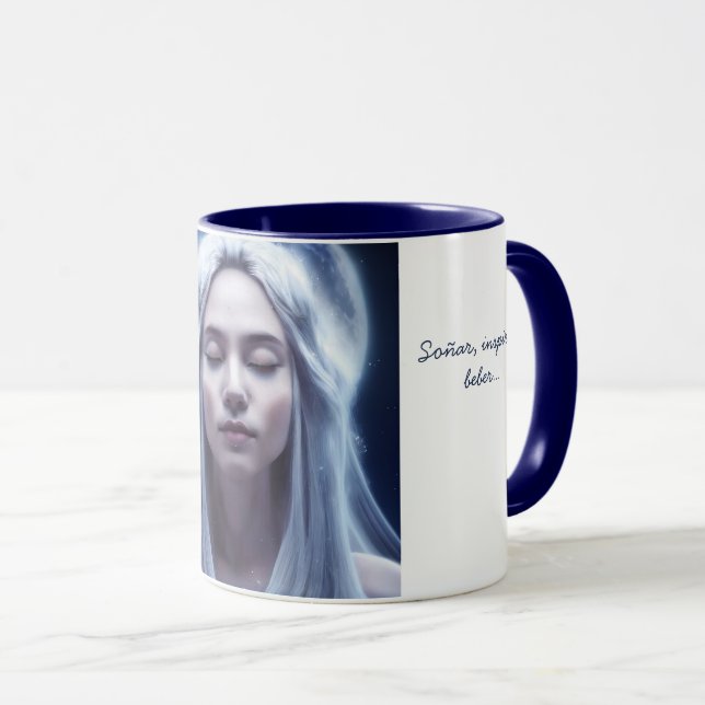 Taza Beber, inspirar, SOÑAR (Anverso derecho)
