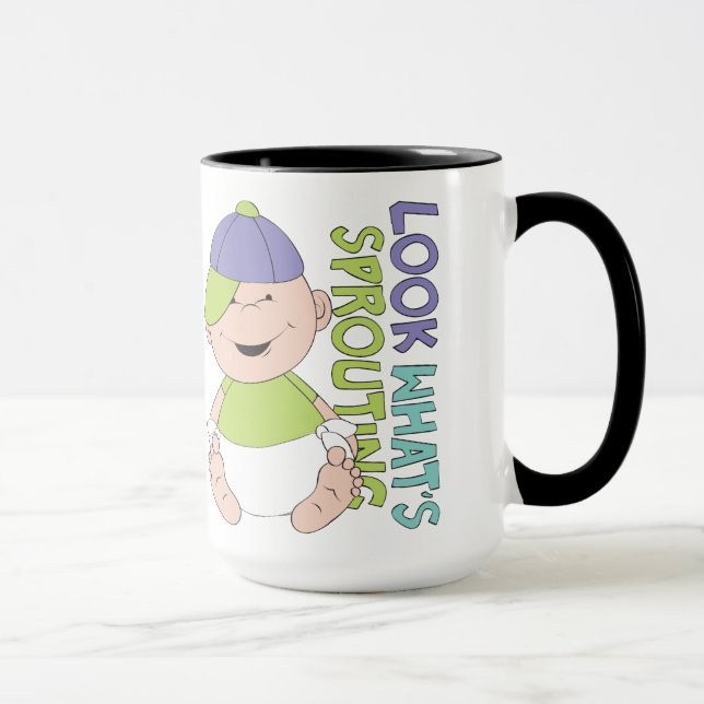 Taza Beber-Shower #4 Ringer Mug Regalo (Derecha)