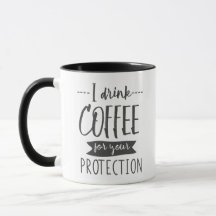Bebí Café Para Tu Mug De Protección