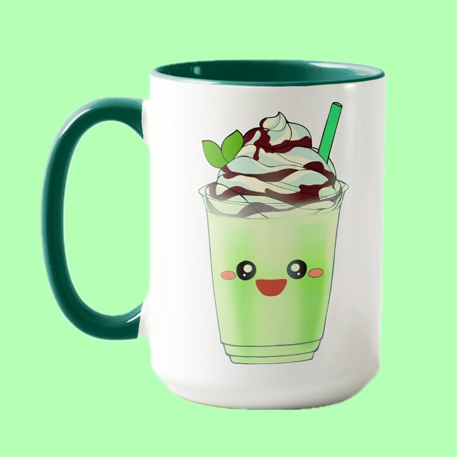 Taza Bebida batida de té verde Matcha (Subido por el creador)