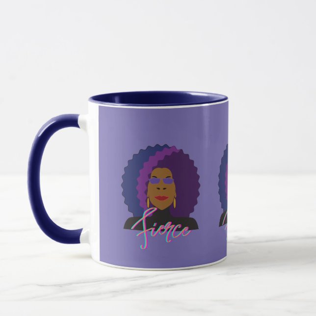 Taza Bebida caliente Mug Black Art (Izquierda)
