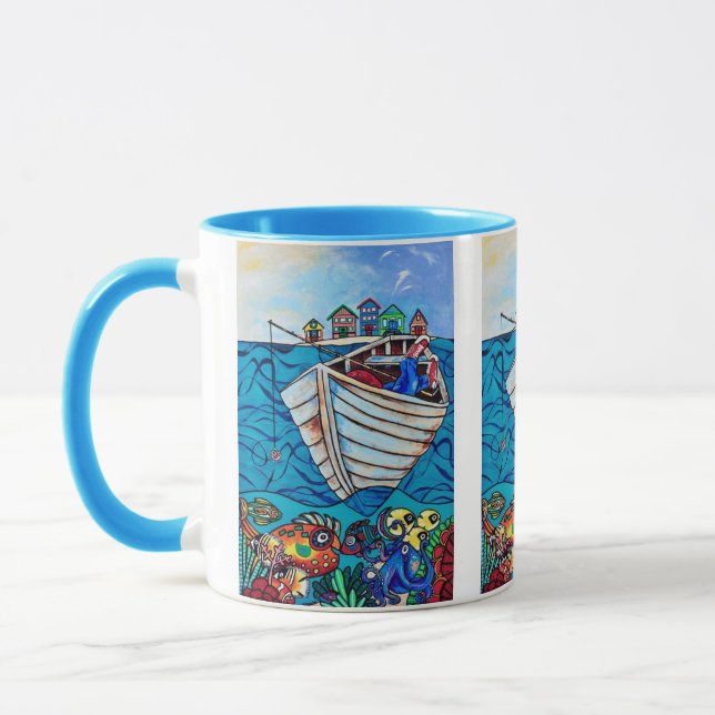 Taza Bebida Mug "Día Afortunado" (Izquierda)