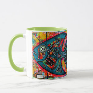 Taza Bebida "Triangle Fish" "rara vez vista"