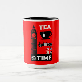 Taza Bebidas de té clásicas británicas