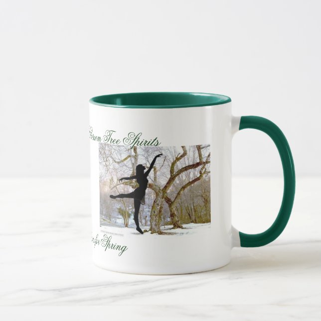 Taza Bebidas espirituosas del árbol de la flor de (Derecha)