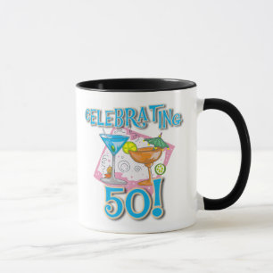 Taza Bebidas tropicales que celebran 50