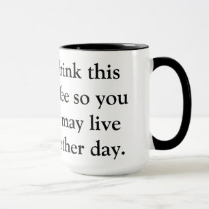 Taza Bebo este café...