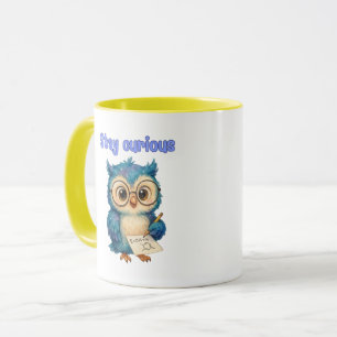 Taza Bechuza Curiosa - Diseño inteligente y personaliza