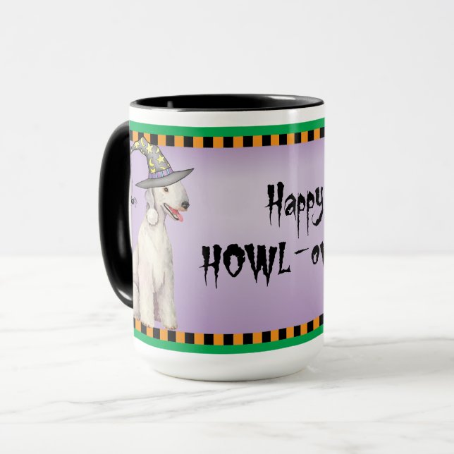 Taza Bedlington Terrier Witch (Anverso izquierdo)