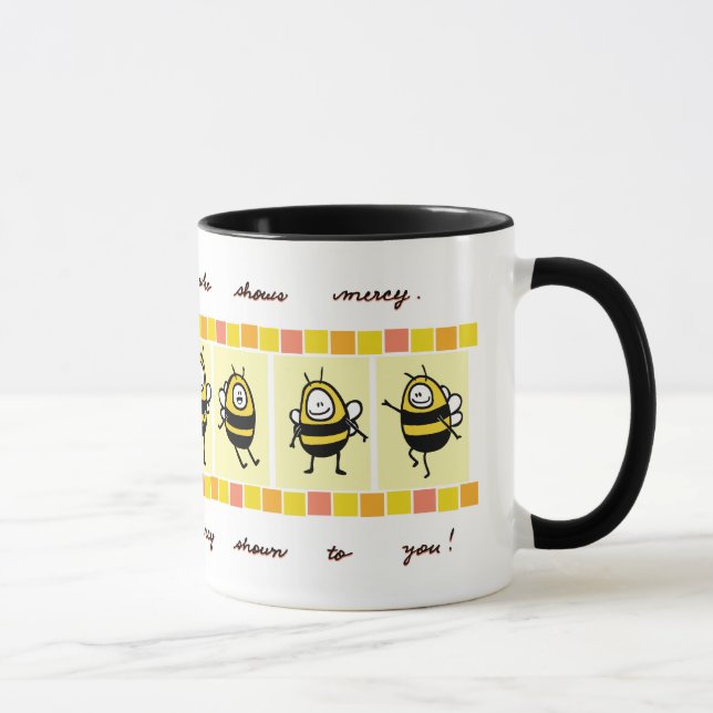 Taza Bee© bendecido el compasivo (Derecha)