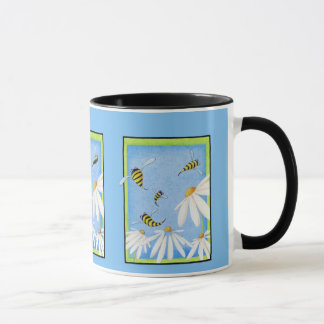 Taza Bee Happy Daisies Mug