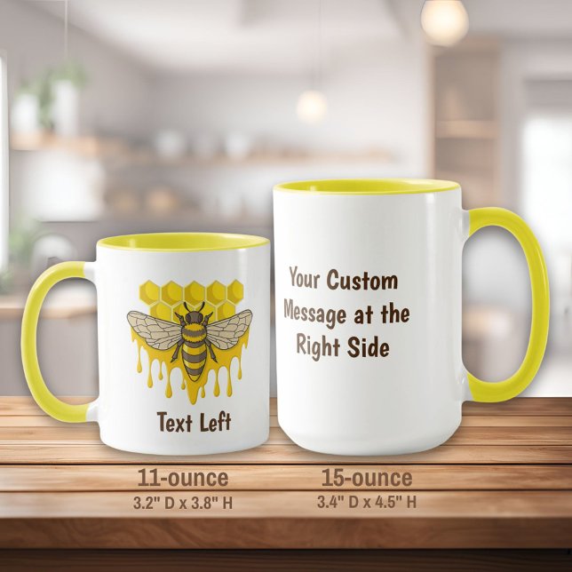 Taza Bee Hive Honey (Subido por el creador)