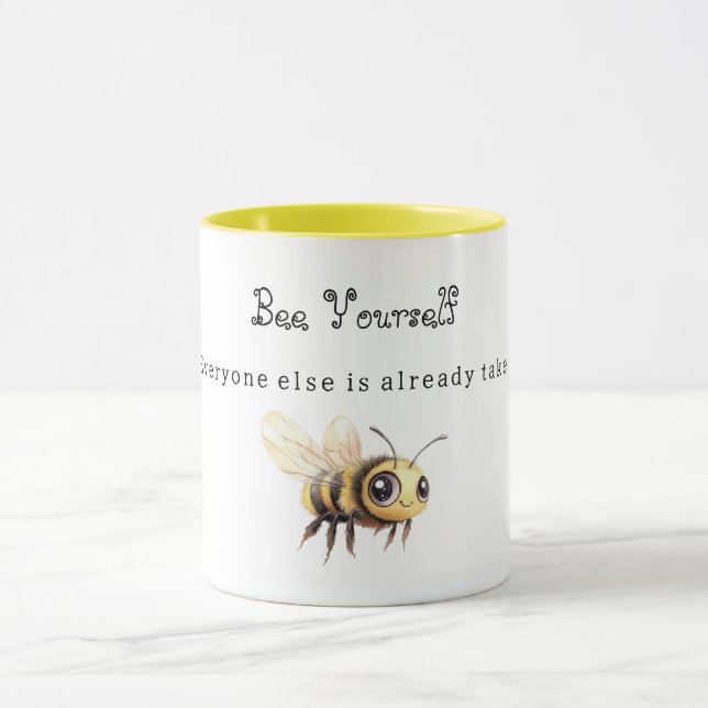 Taza Bee Yourself  (Centro)