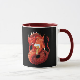 Taza Beer Dragon Mug