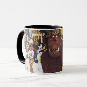 Taza Beethoven Frieze (detalle), Gustav Klimt