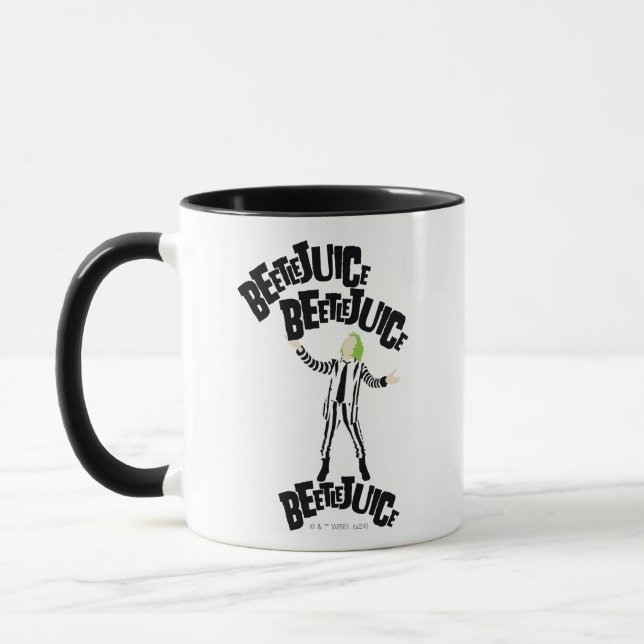 Taza Beetlejuice Beetlejuice Beetlejuice (Izquierda)