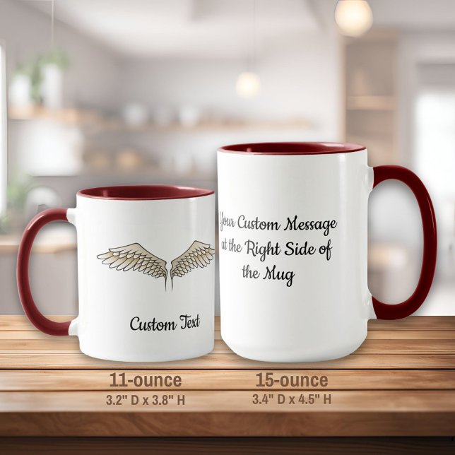 Taza Beige Wings Mug (Subido por el creador)