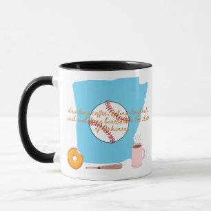 Taza Béisbol, café y donas en Arkansas