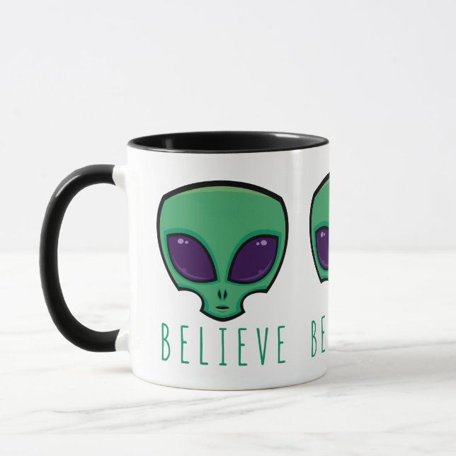 Taza Believe Alien Head (Izquierda)
