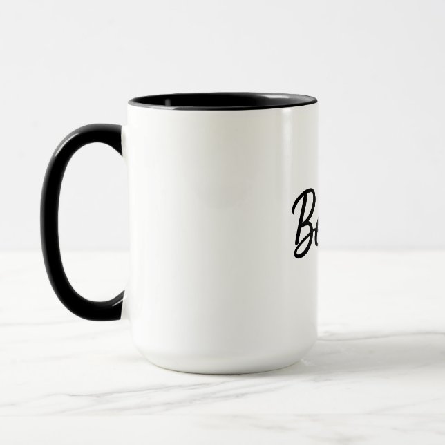 Taza Believe Two-Tone Mug 15oz   (Izquierda)
