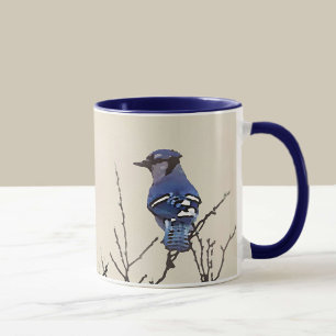 Taza Bella Artes de Jay Azul Primavera para Amantes de 