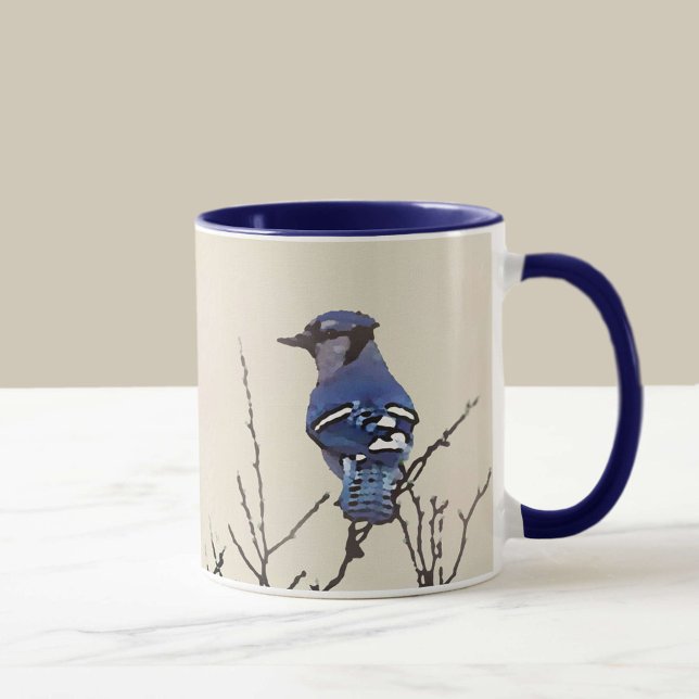 Taza Bella Artes de Jay Azul Primavera para Amantes de  (Subido por el creador)