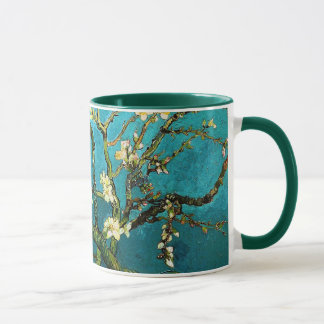 Taza Bella Artes de Van Gogh, un árbol de almendras bri