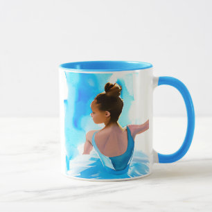 Taza Bella Ballerina Joven en Azul