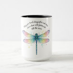 Taza Bella cita inspiradora de libélula<br><div class="desc">Bella cita inspiradora de libélula
Que toques libélulas y estrellas
Citas/Dichos
Personalizable</div>