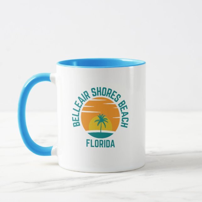 Taza Belleair Shores Beach Florida Coffee Mug (Izquierda)