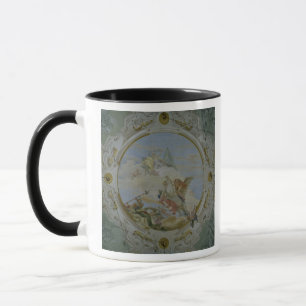 Taza Bellerophon que monta Pegaso, c.1746-47 (fresco)