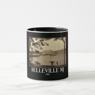 Taza Belleville, Nueva Jersey, Vintage
