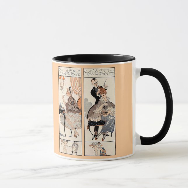 Taza Belleza Art Deco (Derecha)